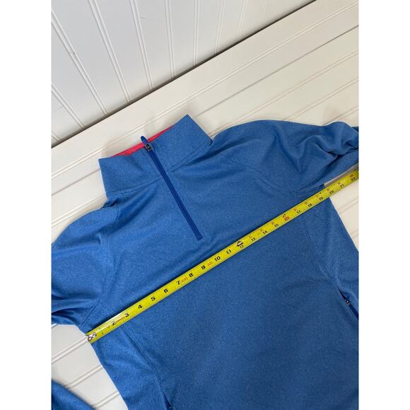 Vineyard Vines Mens Performance Long Sleeve Mock Neck Quarter Zip Top Size S - Picture 4 of 7
